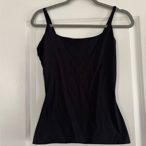 SPANX classic black tank top with spaghetti straps, Women’s Size XL